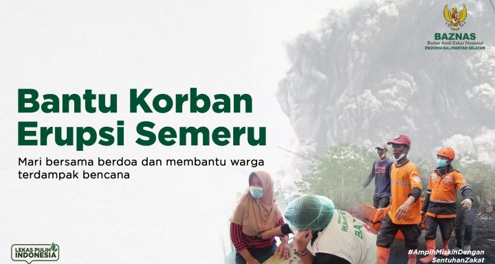Donasi Bencana Erupsi Semeru