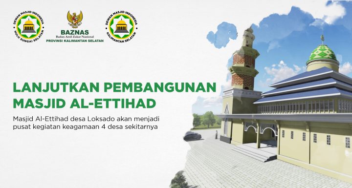 Donasi Renovasi Masjid Al-Ettihad